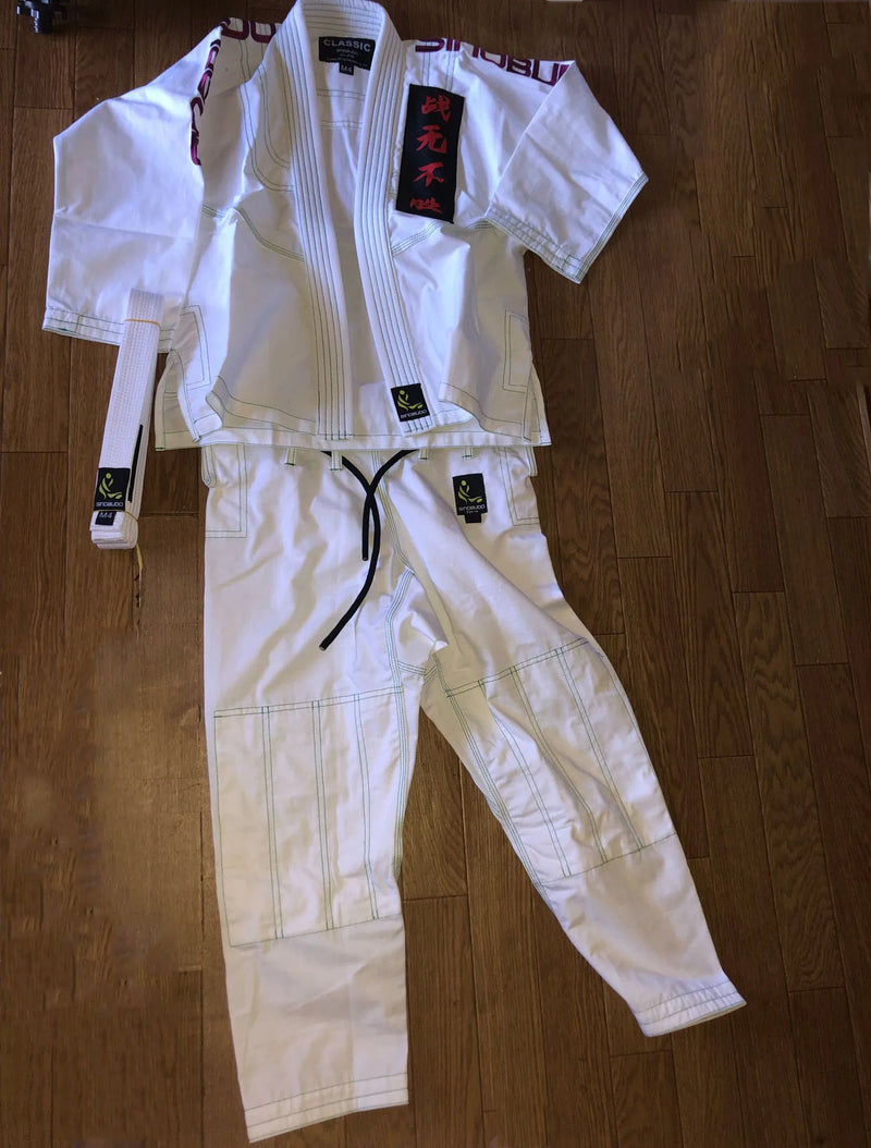 New Brazilian Kimono Jiu Jitsu New Training Kids Adult BJJ GI MMA Custome 3 Colors Kimonos for Jiu-Jitsu Men with White Belt