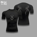 Guts Compression Shirt Berserk Anime Guts Gymwear Gymclothing Animeshirt Compressor Muscle Gym Aesthetics Animewear Shape Wear