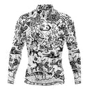 Rash Guard Men's Surfing Long SLeeve Shirts Lycra Surf Traje De Baño Manga Larga Swimsuit Upf 50+ Performance Swimimng Clothing