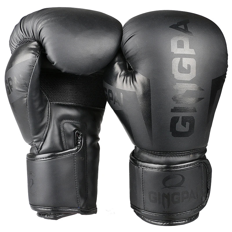 GINGPAI Hot Sale Professional Boxing Gloves Adult Men and Women Adolescent Muay Thai MMA Gloves Children Gloves Sports Equipment