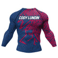 Cody Lundin Men Cool Fighting Wear jiu jitsu BJJ Boxing Rashguard Custom Grappling Kicboxing Club Uniforms Compression Gym Tees